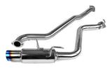 Invidia Racing Cat-Back Exhaust with Single Exit Titanium Tip - Subaru WRX / STI Sedan 2008-2014